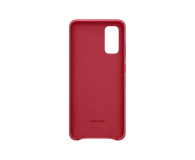 Samsung Leather Cover do Galaxy S20 Red - 544141 - zdjęcie 3